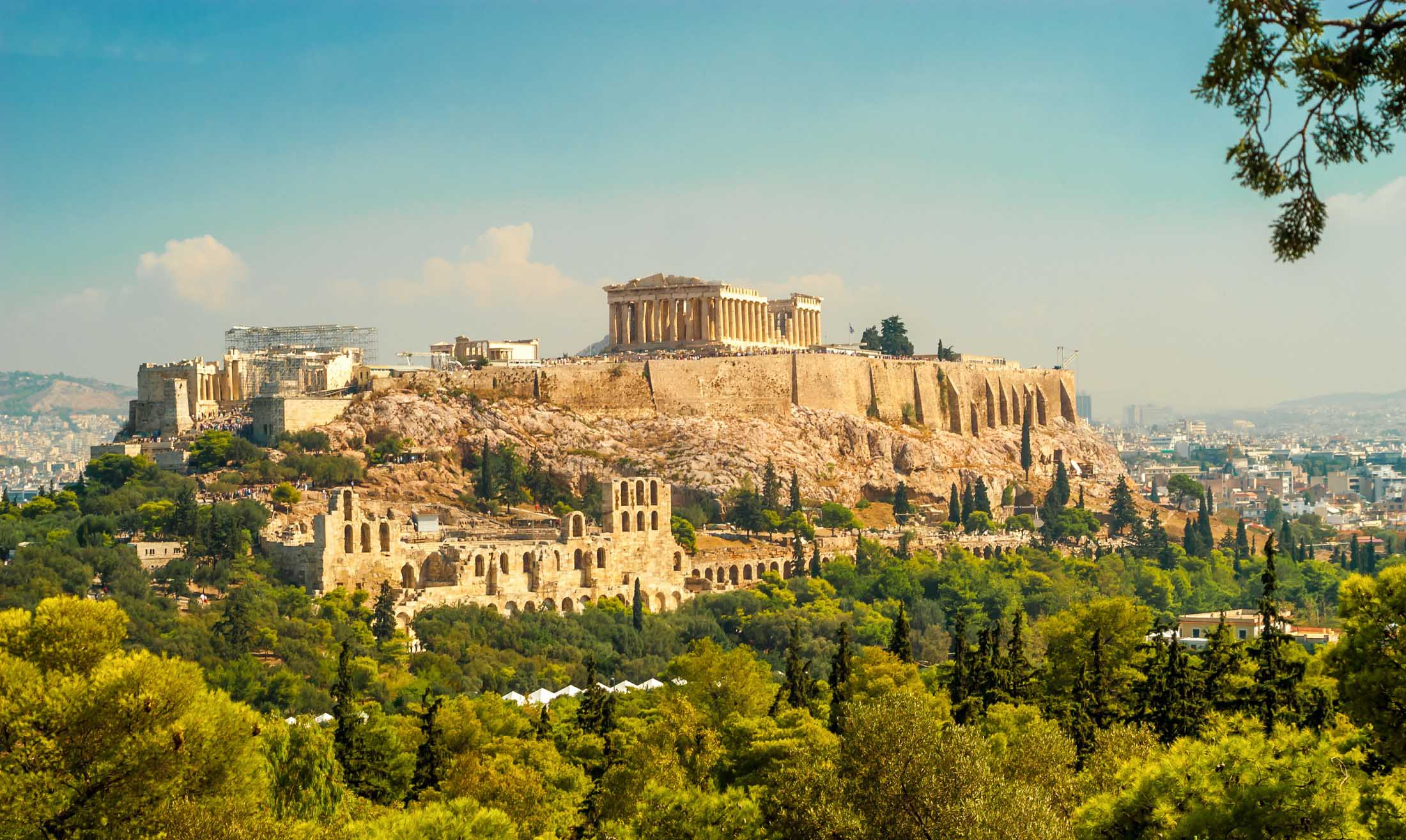 Akropolis van Athene - Griekenland