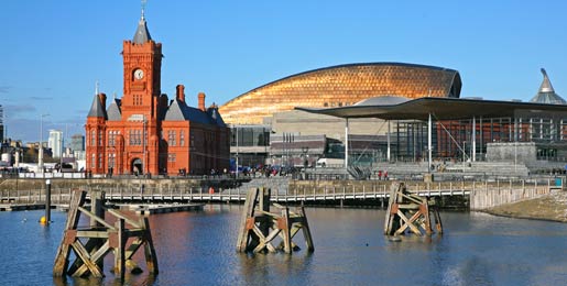 Camper huren Cardiff